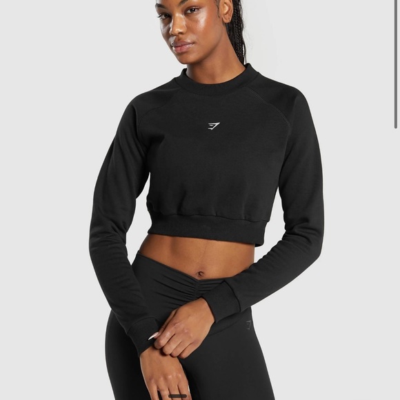 Donated - Training Fleece Cropped Sweatshirt - Picture 4 of 4